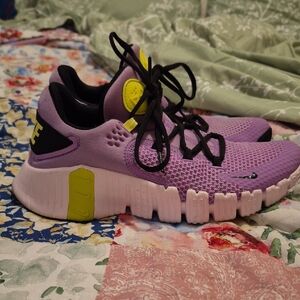 Nike Lavender and Lime Athletic Shoes